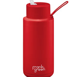 Limited Edition 34oz Stainless Steel Ceramic Reusable Bottle - Atomic Red