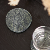 STONE COASTER SET 2 - RAINFOREST GREEN