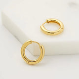 Kendall Hoop Earring - Medium Gold