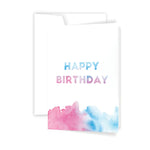 Birthday Watercolour - Card | Creeping Fig