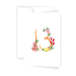 Floral 16 - Card | Creeping Fig