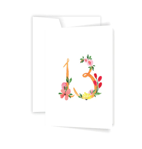 Floral 16 - Card | Creeping Fig