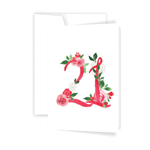 Floral 21 - Card | Creeping Fig
