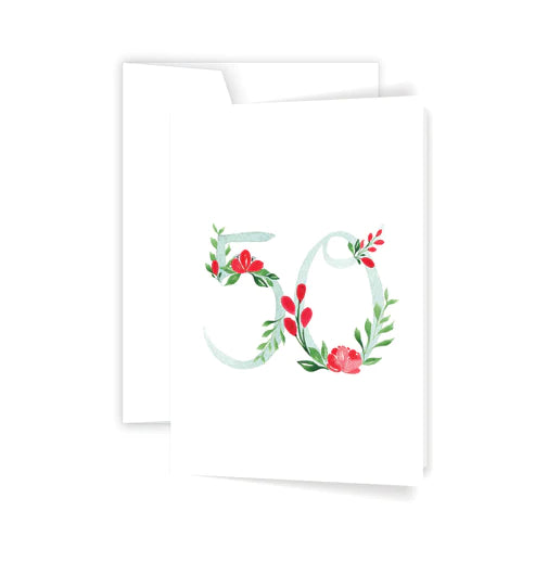 Floral 50 - Card | Creeping Fig