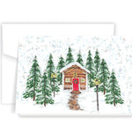 Winter Cabin - Card | Creeping Fig