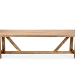 Reclaimed Teak Outdoor Dining Table – 3m | Creeping Fig