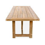 Reclaimed Teak Outdoor Dining Table – 3m | Creeping Fig