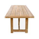 Reclaimed Teak Outdoor Dining Table – 3m | Creeping Fig