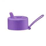 Flip Straw Lid with Strap - Cosmic Purple